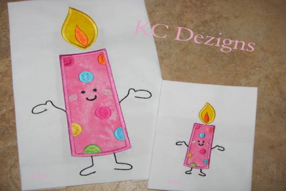 Birthday Candle Character: Seasonal Embroidery Review