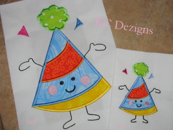 Birthday Hat Character: An Embroidery Design Review