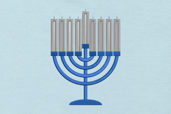 Hanukkah Menorah Applique: An Etsy Seller’s Review
