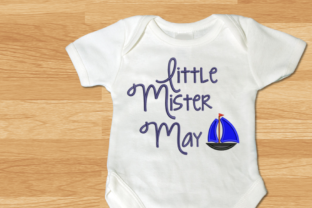 Little Mister May Sailboat Applique Review