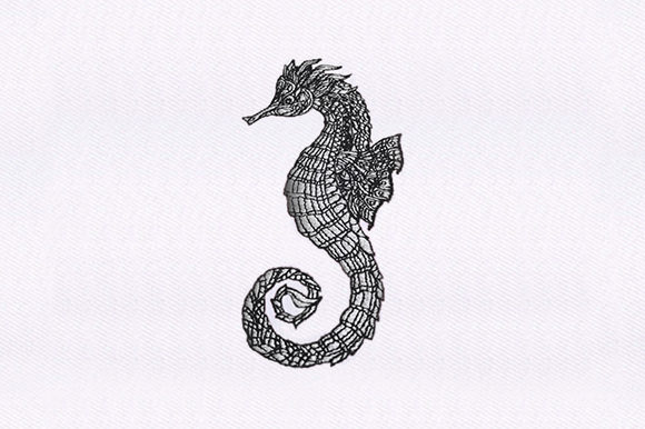 Mandala Seahorse: A Designer’s Stitch Test