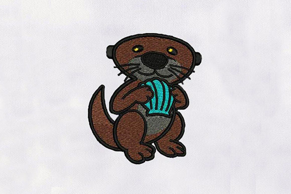 Otter with Seashell Design: A Stitcher’s Review